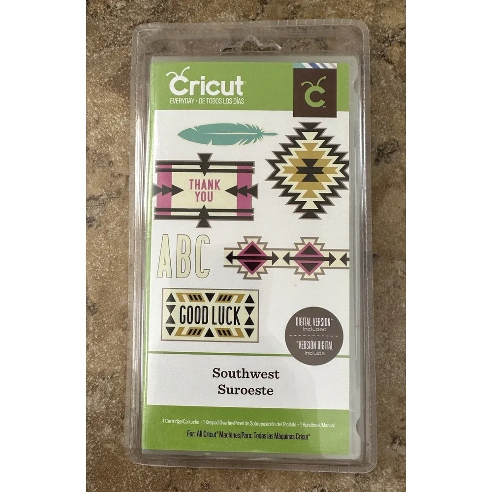 Cricut Shapes Cartridge Southwest Suroeste